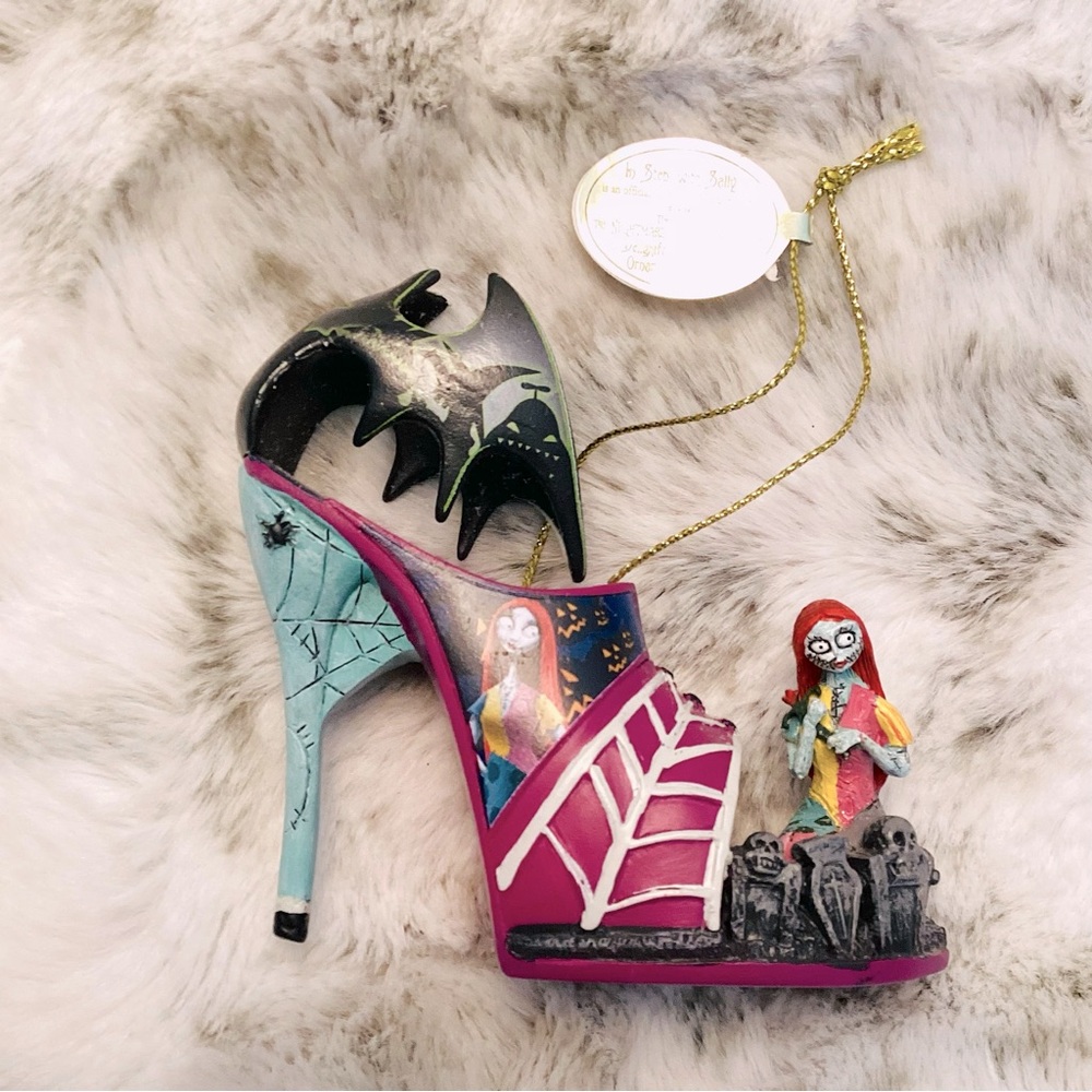 Bradford Exchange  In Step with Sally Shoe Ornament NWT